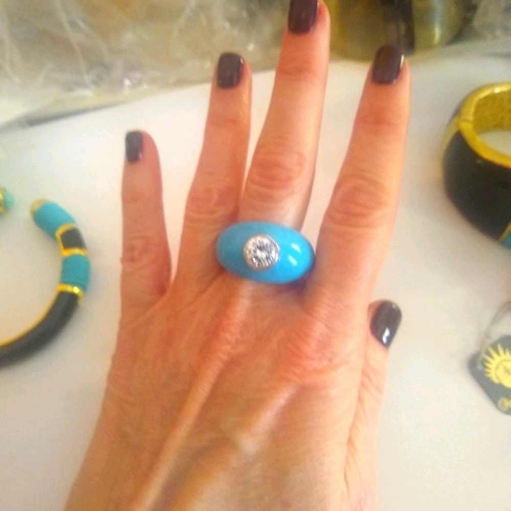 New high end designer ring Angelique de Paris